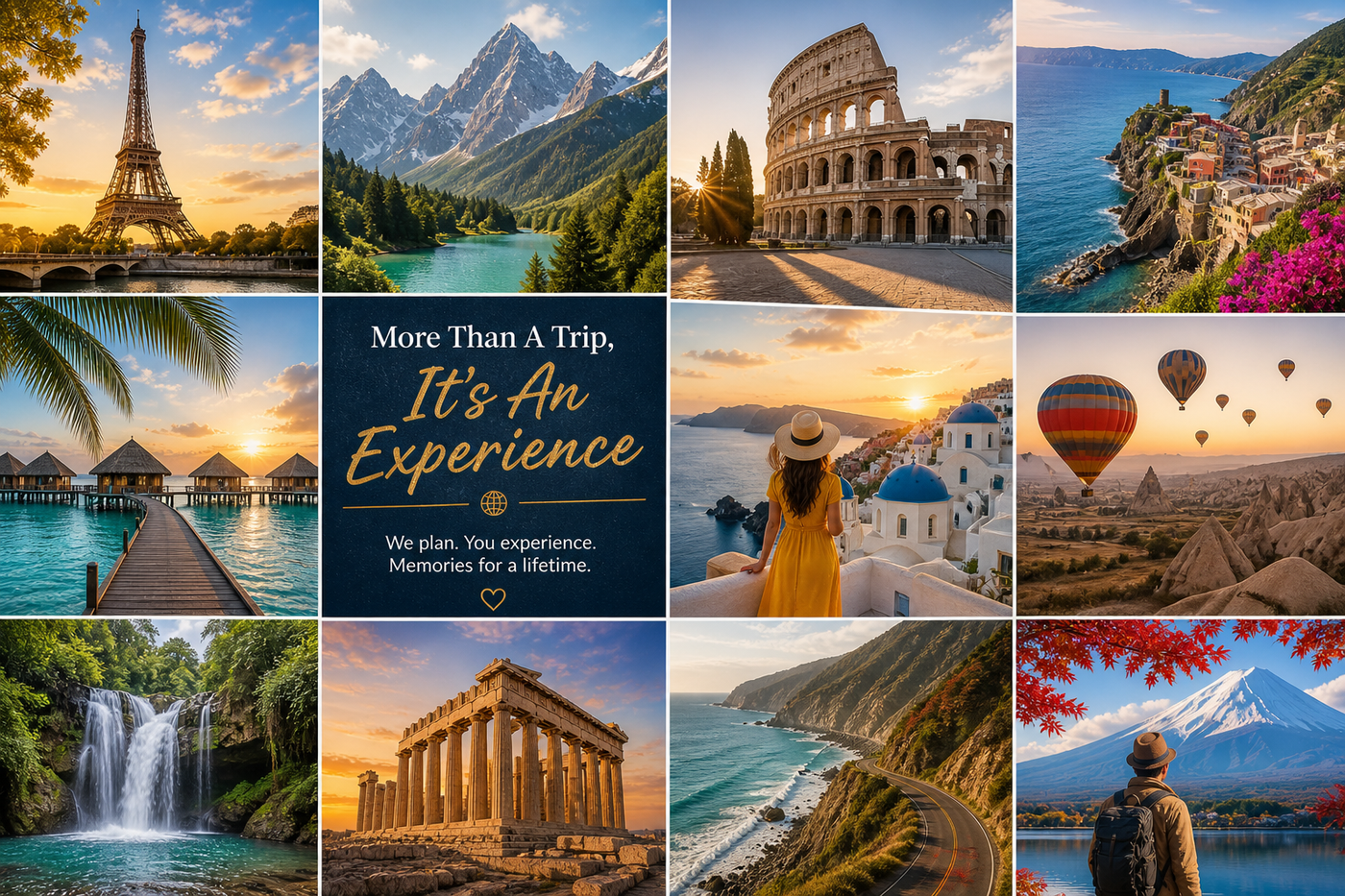 Wanderlust Travel, website demo